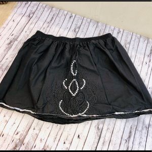 5/$25 Size Medium Gap Grey Sequin Mini Skirt